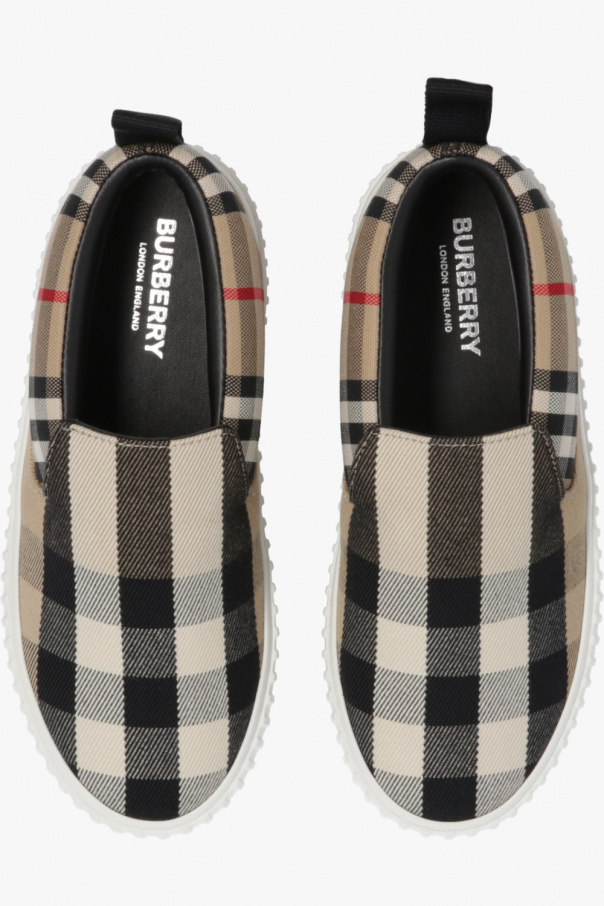 Burberry shoes clearance kids grey